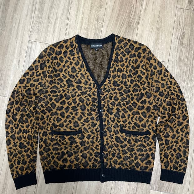레오파드 가디건