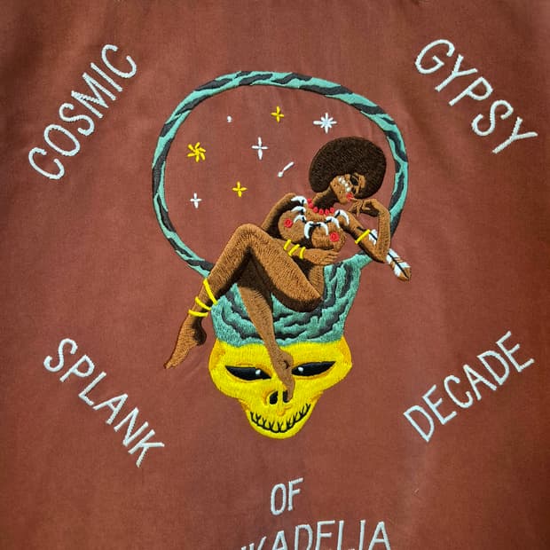 RADIALL Embroidered Souvenir Jacket (L)