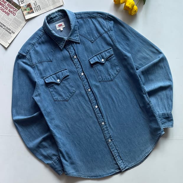 Levi's 리바이스 웨스턴 데님 셔츠