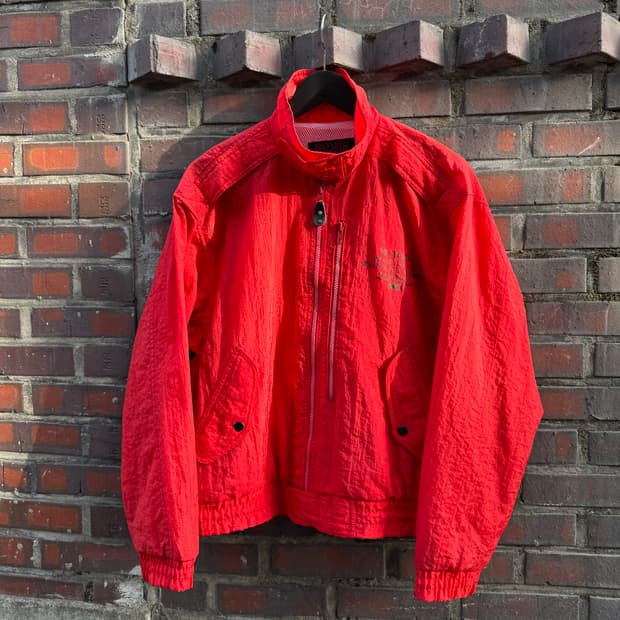 야마하 크링클 나일론 유틸리티 레이싱자켓 