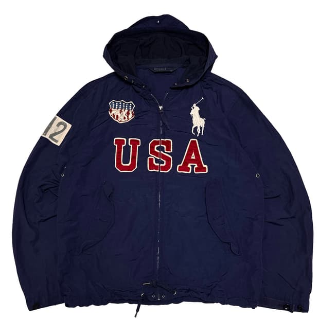 폴로 랄프로렌 빅포니 USA 후드 자켓