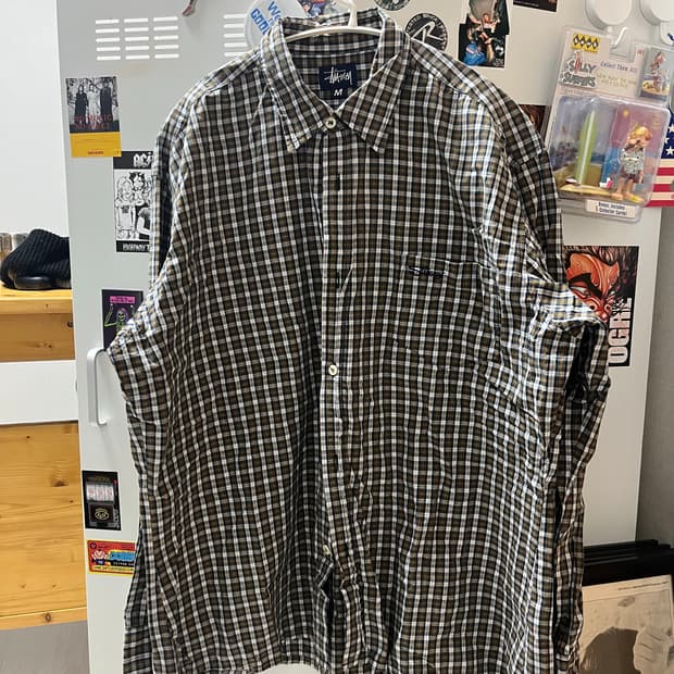 90s Usa made 스투시 셔츠