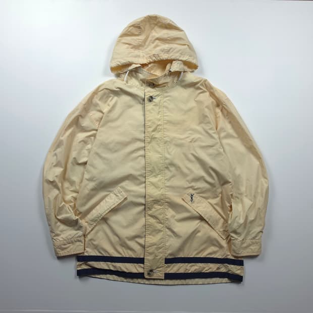 90s 입생로랑 아카이브 자수로고 바람막이 자켓 (XL)