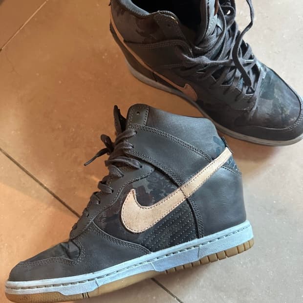 [245] 나이키 우먼스 덩크 스카이하이 카모플라주