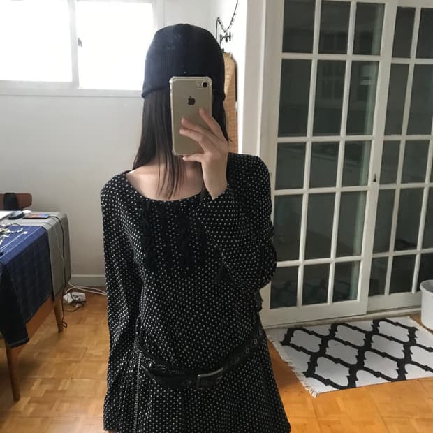 vintage dot pattern t-shirts