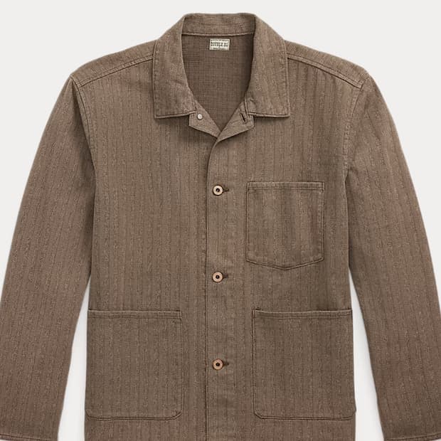 [새상품] RRL 스트라이프 자스페 헤링본 재킷 (S, M, L, XL)