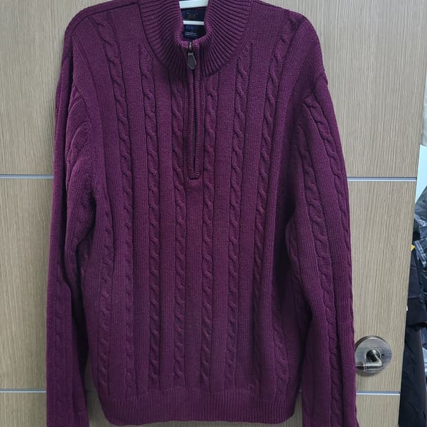 브룩스브라더스 케이블니트