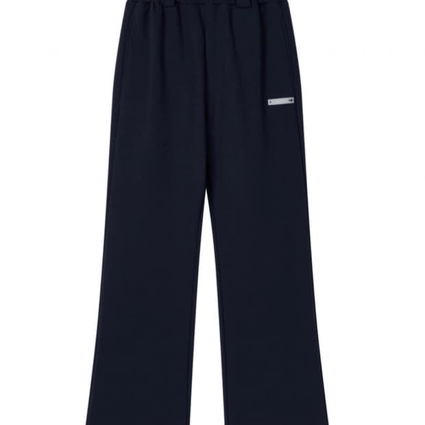 sinsung Belted Flare Sweatpants