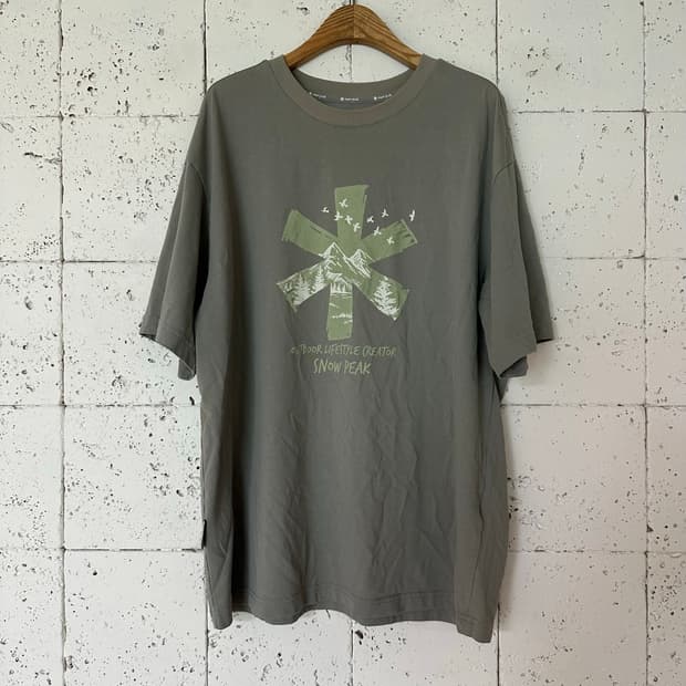 XL 스노우피크 반팔티