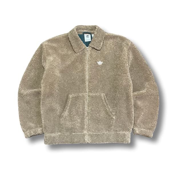 [L] 아디다스 뽀글이 플리스 자켓