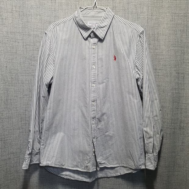 유에스폴로 스트라이프 긴팔셔츠 