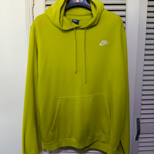 오버핏 XL 나이키 후드티셔츠