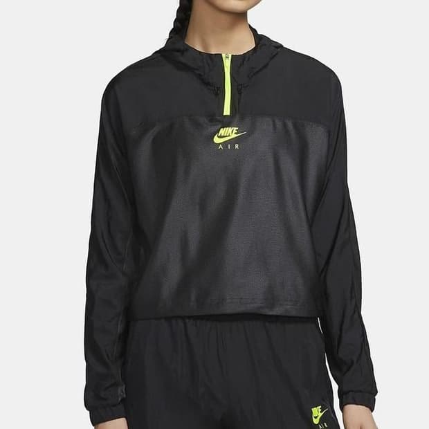 M 나이키 우먼스 에어 하프집 후디 아노락 바람막이 자켓