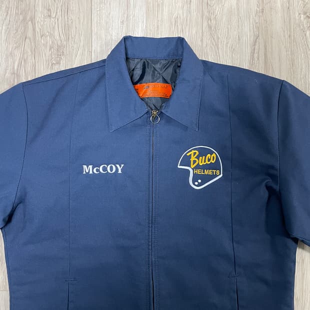 100) 80's 레드캡 부코 엔지니어 자켓(데드스탁)RRL&LVC&폴로