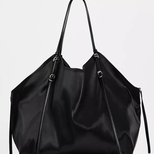 ZARA 새틴  도트백