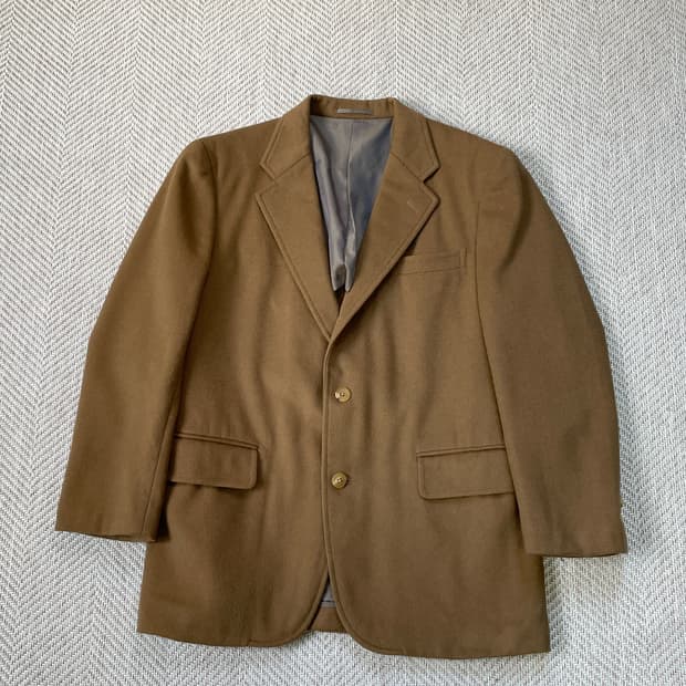 제이프레스 브라운 테일러드 자켓