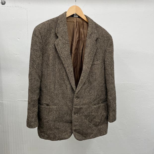 L) POLO RALPH LAUREN TWEED JACKET