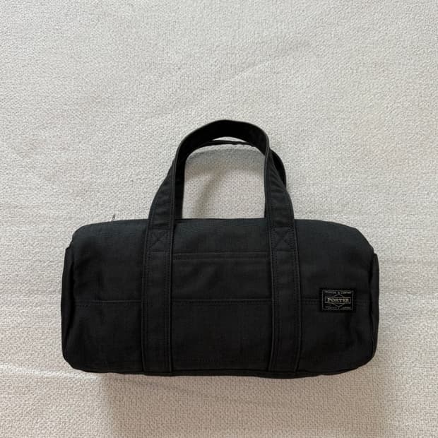(미사용급) PORTER 포터 스모키 더플백 S 블랙 보스턴백