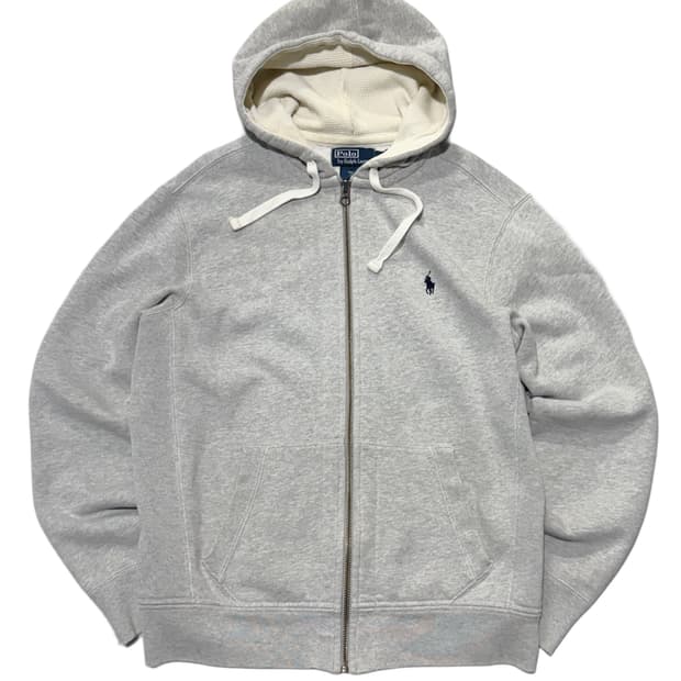 폴로 랄프로렌 그레이 후드집업 