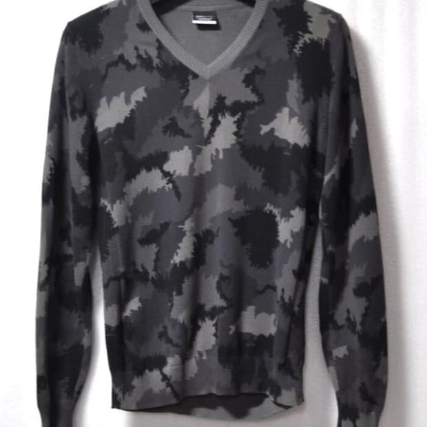 나이키골프/남성카모브이넥니트티(사이즈100)