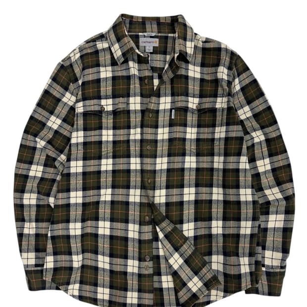 칼하트 체크 워크셔츠 (XL~2XL)