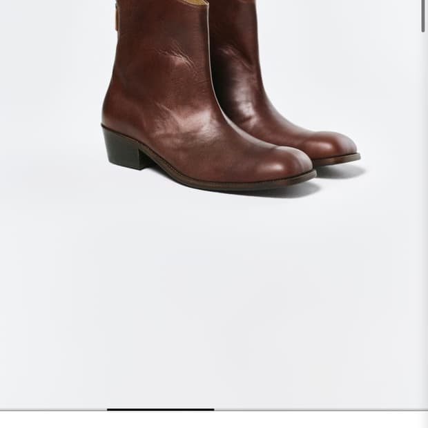 라벨아카이브 웨스턴부츠 브라운 팝니다 (240)