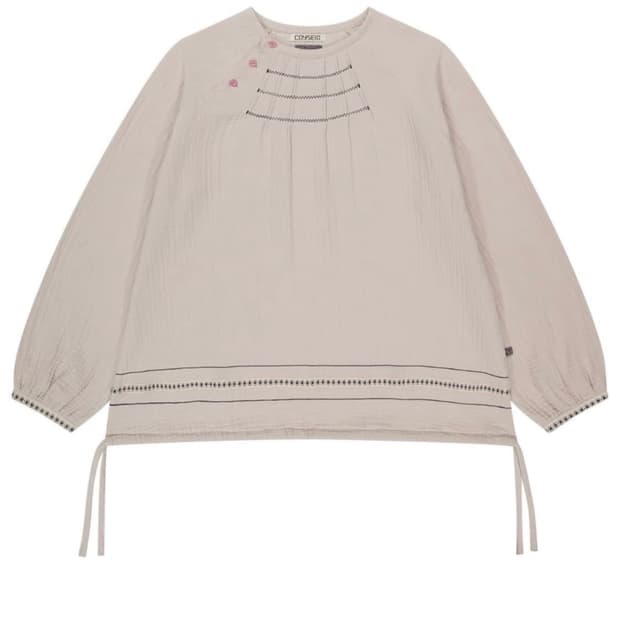 구해요) 코이세이오 지그재그 블라우스