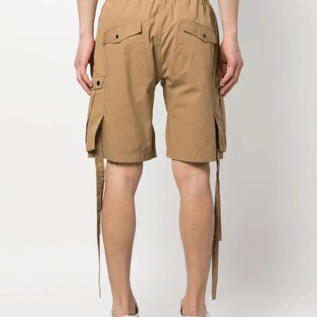 마하리쉬(maharishi) 카고 하프 팬츠.