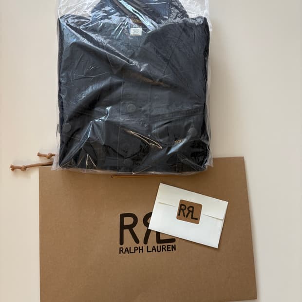 [L] 더블알엘 rrl lot271 블랙 데님자켓