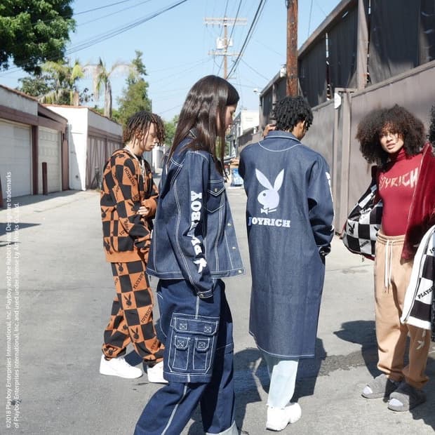 조이리치 x 플레이보이 데님 재킷