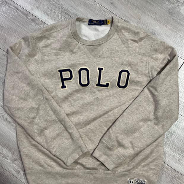 폴로 맨투맨 M 오트밀