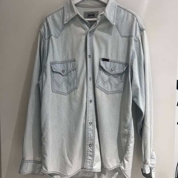 랭글러 90s 빈티지 셔츠