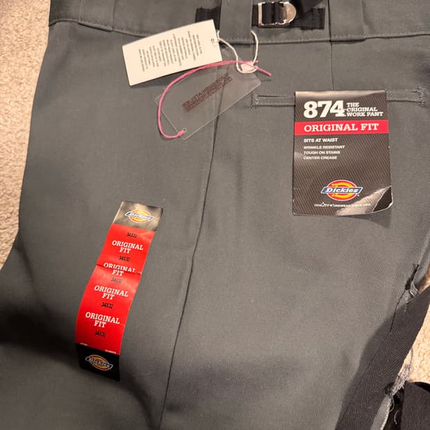 조거쉬x디키즈 874 리메이크 펑크 본디지 팬츠