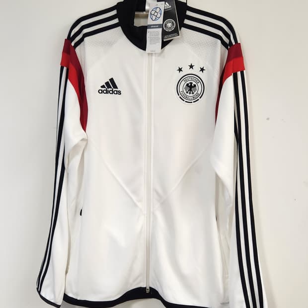 아디다스 새상품 희귀 독일 흰검 트랙탑 저지 져지집업 2XL (105-1