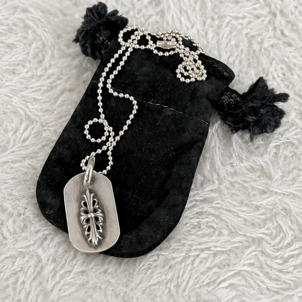 크롬하츠 FLEUR DE LIS DOG TAG PENDA