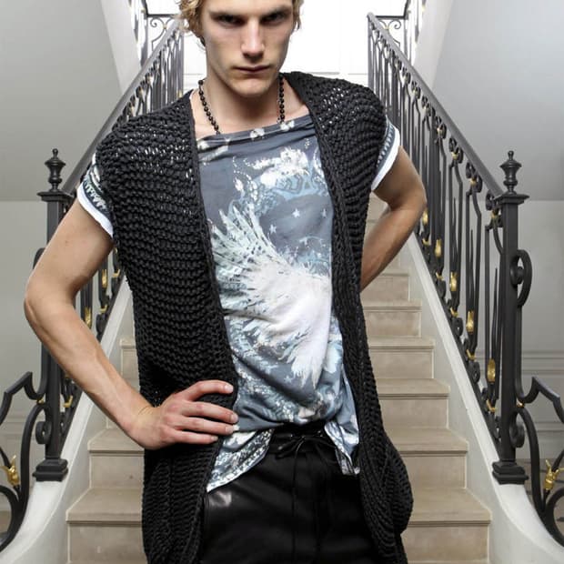 발망 SS12 오버사이즈 이글 티셔츠