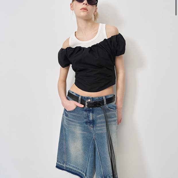 Lcdc 벨트 WESTERN STRAP LEATHER BELT