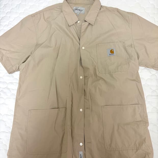 칼하트 윕 워크 셔츠 샌드컬러 XXL