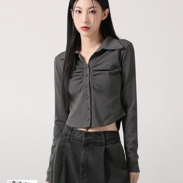 어반드레스 Nicole Cara Shirring Shirt