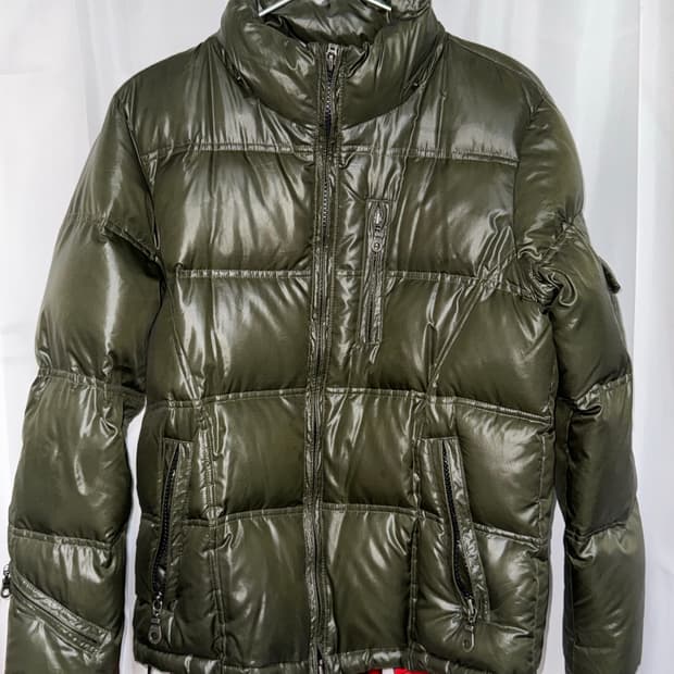 빈티지 y2k 펑크 무드 패딩 점퍼