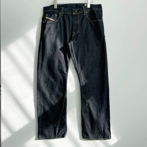 C1 Diesel x Adidas 스트레이트 데님 팬츠 34-35사이즈