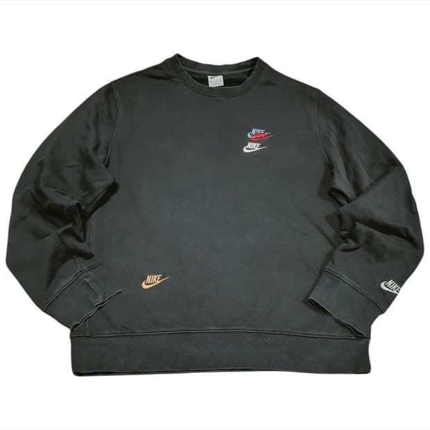 (바배) 나이키 멀티 로고 맨투맨