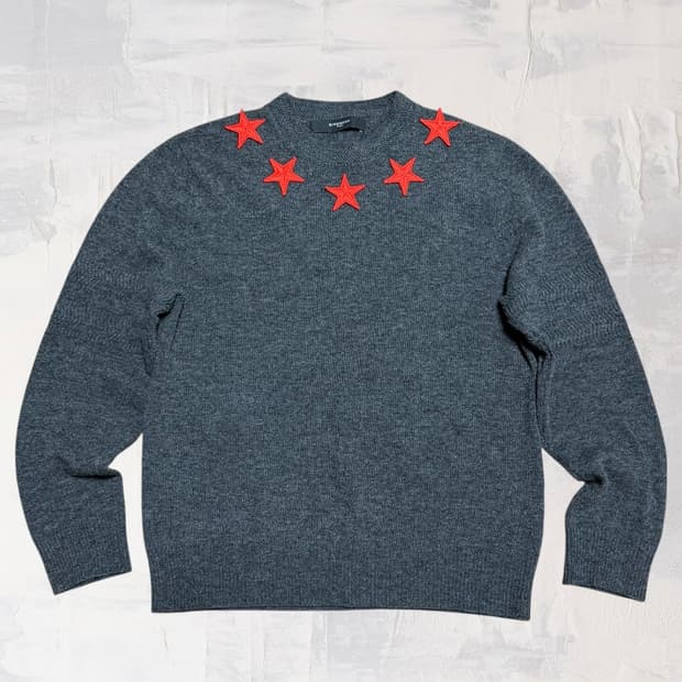 리카르도티시 지방시 스타 니트 L