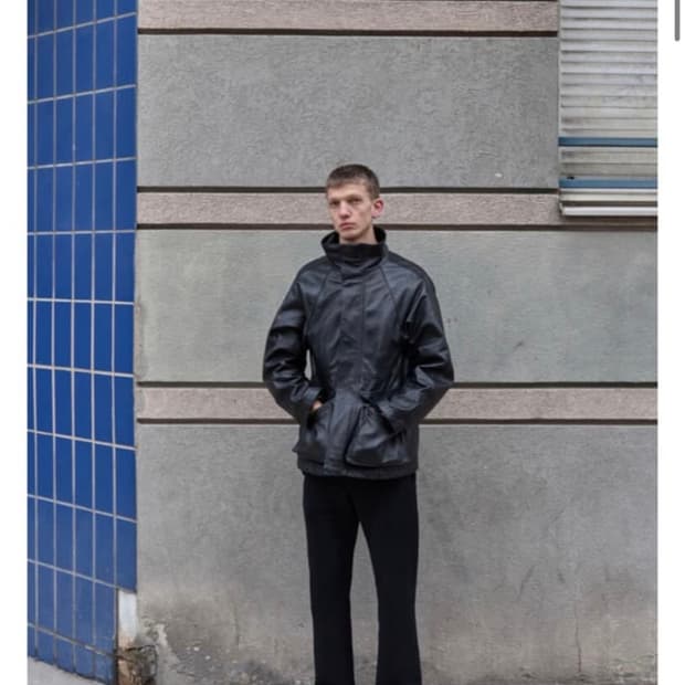 Mudule Leather Parka 3