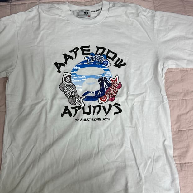 AAPE 반팔티 M