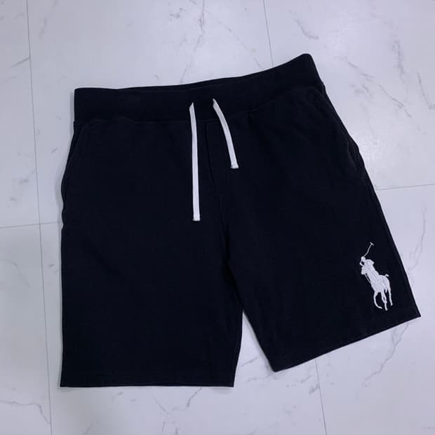 폴로 빅포니 블랙 쇼츠