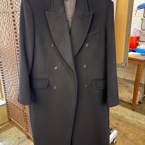 브라운야드 더블 브레스티드 코트4