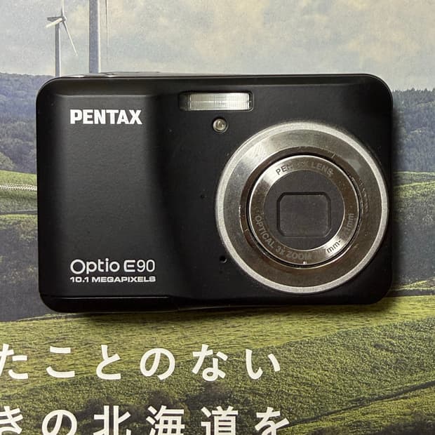 박스품) 펜탁스 Pentax optio E90