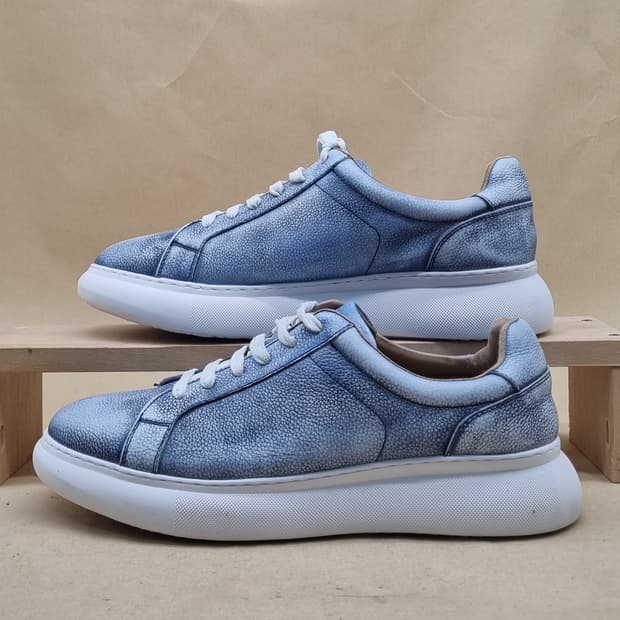 미소페 남성가죽 스니커즈 42 270