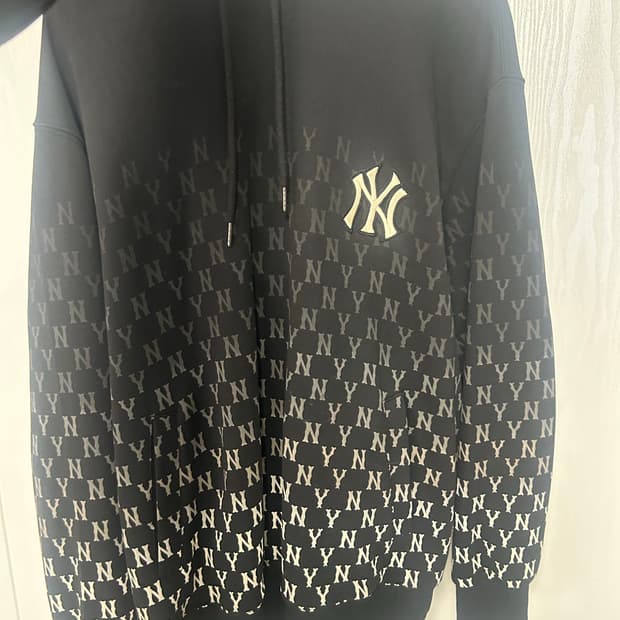 MLB모노그램 후드